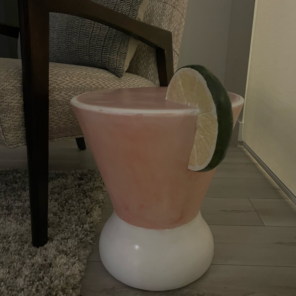 Martini Glass Food Stool